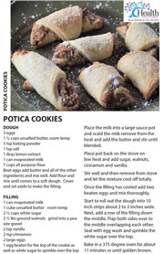 POTICA COOKIES recipe