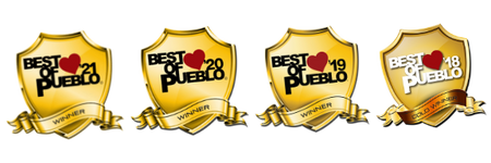 Best of Pueblo badges 2018-2021