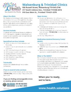rural clinics flyer