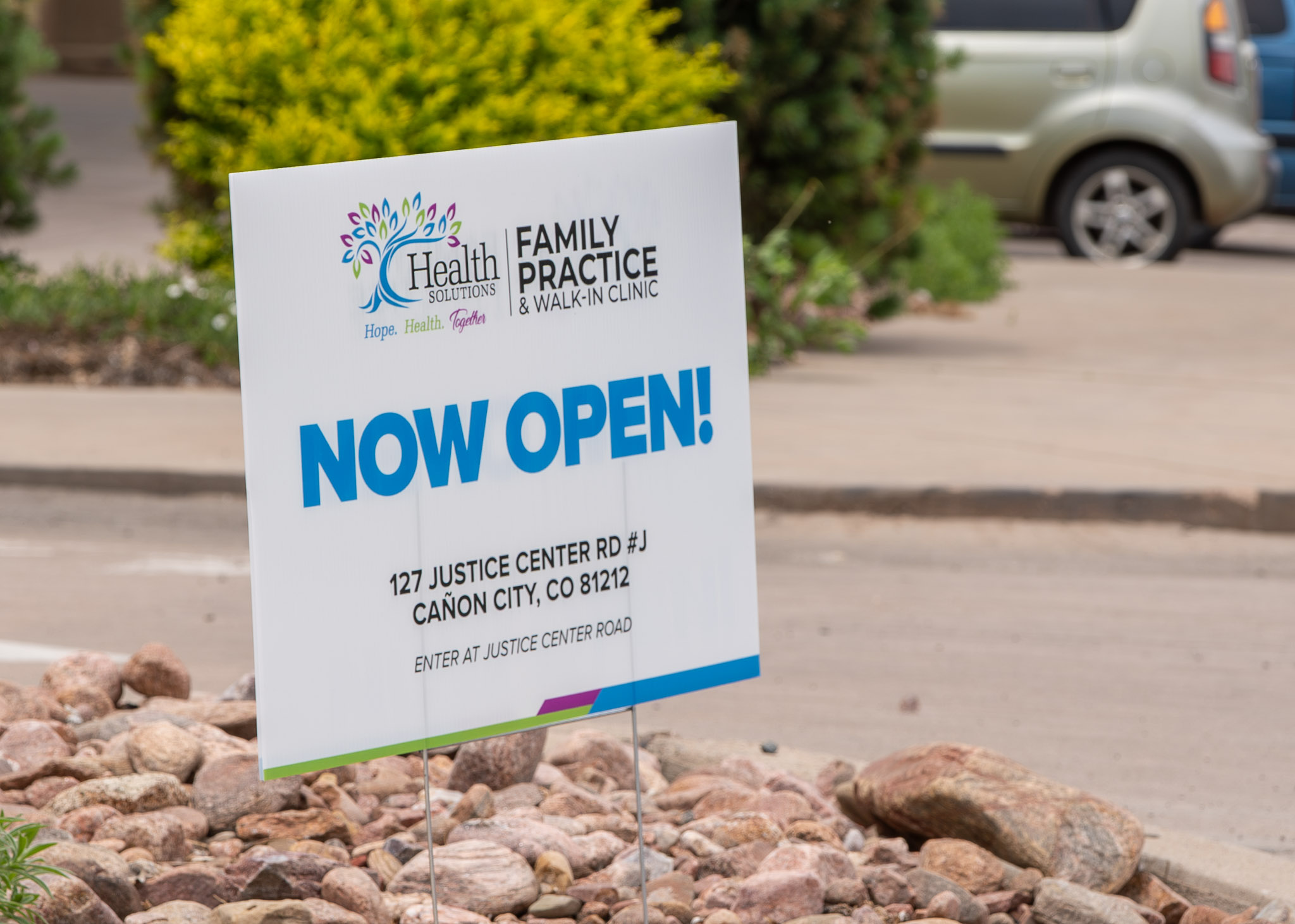 Family Clinic & Walk-In Sign - Now Open