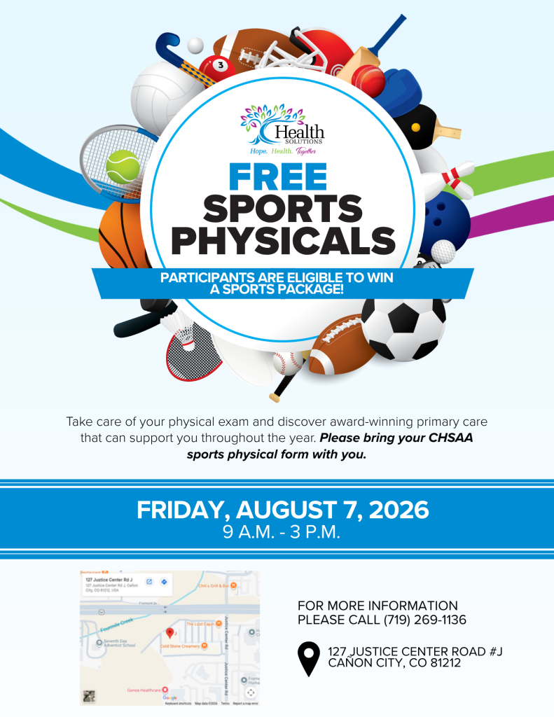 Free Sports Physicals Event in Canon City 2026